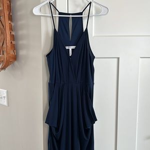 Navy BCBG cocktail dress